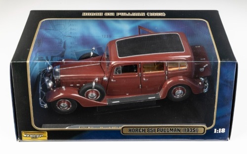 HORCH: A Ricko 1:18 scale 1935 Horch 851 Pullman model, product model number 32109