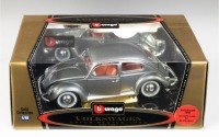 VOLKSWAGEN: A Bburago 1:18 scale 1955 Volkswagen Kafer beetle model, specially made for Autosalon 1998, product model number 3361