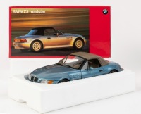 BMW: A 1:18 scale BMW Z3 roadster model, in genuine factory BMW packaging, product number 80 43 9 422 186