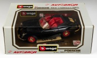 PORSCHE: A Bburago 1:18 scale 1961 Porsche 356B cabriolet model, in special Autodrom packaging, model number 3031 D
