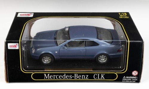 MERCEDES BENZ: A 1:18 scale Anson metal series Mercedes Benz CLK model, product number 30330