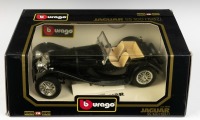 JAGUAR: A Bburago 1:18 scale 1937 Jaguar SS100 model, model number 3006