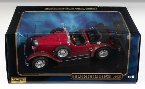 MERCEDES BENZ: A Ricko 1:18 scale 1927 Mercedes Benz 630K model, model number 32101