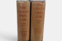 GRAND PRIX: 'The Grand Prix Car - Volumes One & Two' by Laurence Pomeroy, hardcover books, printed circa mid 1950s - 2