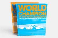 PORSCHE: 'World Champion by Technical Knockout - A Racing Season with Porsche' by Helmut Zwickl, hardcover book in slipcase, published 2013