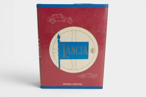 LANCIA: 'Lancia' by Michael Frostick, hardcover book published 1976