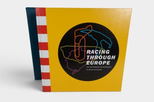 84 · RACING IN EUROPE: 'Racing Through Europe - The Motorsport Photography of Brian Joscelyne' by David Tremayne, limited edition (376 of 750) hardcover book in slipcase
