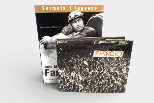 111 · FANGIO: Two hardcover books relating to Juan Manuel Fangio