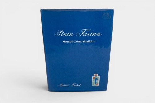 PININFARINA: 'Pinin Farina - Master Coachbuilder' by Michael Frostick, hardcover book published 1977