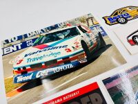 NASCAR AUSCAR: A group of Australian NASCAR and AUSCAR items including three photos, seven programs, two 1:64 scale models, two posters and stickers [Location: Sydney] - 3
