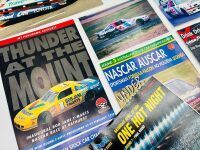 NASCAR AUSCAR: A group of Australian NASCAR and AUSCAR items including three photos, seven programs, two 1:64 scale models, two posters and stickers [Location: Sydney] - 8