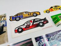 NASCAR AUSCAR: A group of Australian NASCAR and AUSCAR items including three photos, seven programs, two 1:64 scale models, two posters and stickers [Location: Sydney] - 9