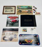 INDIANAPOLIS 500: A group of items showcasing the early days of the Indianapolis 500 up until the 1960s [Location: Sydney]