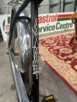 BICYCLE: A Schwinn Jaguar Mark IV bicycle, circa 1950's with branded Mesinga seat, branded Schwinn rubber grips and replaced pedals [MORE PHOTOS ADDED] - 7