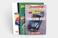 PORSCHE: Three softcover books relating to Porsche