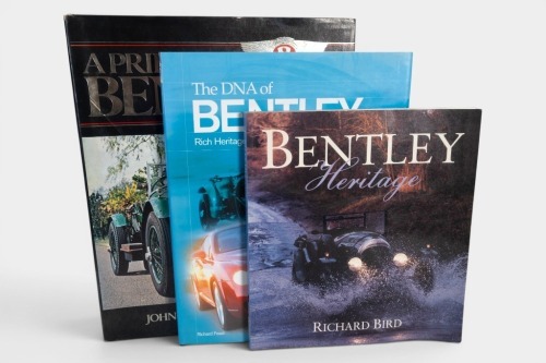 142 · BENTLEY: Three books relating to Bentley