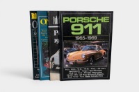 PORSCHE: Four softcover books relating to Porsche