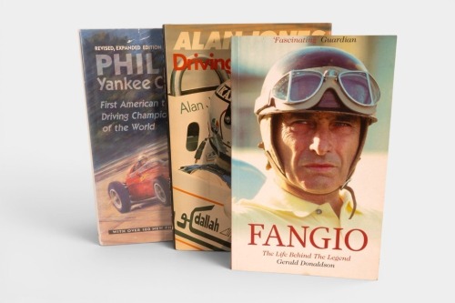 DRIVERS: Three books relating to famous racing drivers