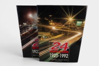 LE MANS: '24 Heures Du Mans 1923-1992' by Christian Moity, Jean-Marc Teissedre, two volume hardcover boot set in slipcase, 1992