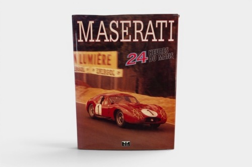 186 · MASERATI: 'Maserati - 24 Heures Du Mans' by Michel Bollee, hardcover, 1992