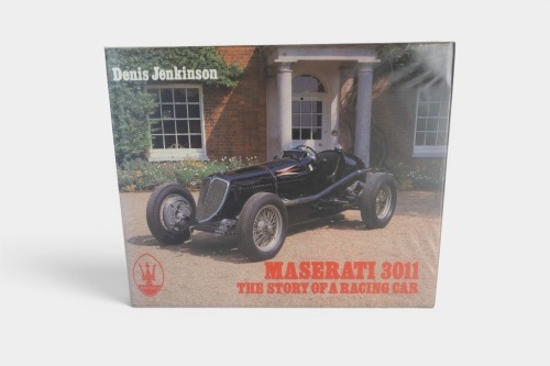 MASERATI: 'Maserati 3011 - The Story of a Racing Car' by Denis Jenkinson, hardcover, 1987