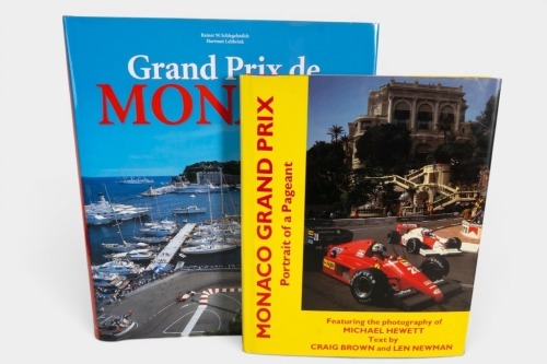 193 · MONACO: Two hardcover books relating to the Monaco Grand Prix