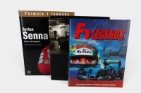 FORMULA ONE: Three hardcover books relating to Formula One