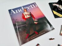 MARIO ANDRETTI: A group of items showcasing Mario Andretti's Indy Car career [Location: Sydney] - 5