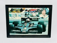 MARIO ANDRETTI: A group of items showcasing Mario Andretti's Indy Car career [Location: Sydney] - 11