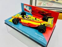 TONY STEWART: A 1:43 scale model Lola 95 by Minichamps signed by Tony Stewart with a framed picture [Location: Sydney] - 4