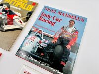 INDY CAR: Four hardcover books featuring Indy Car drivers [Location: Sydney] - 3