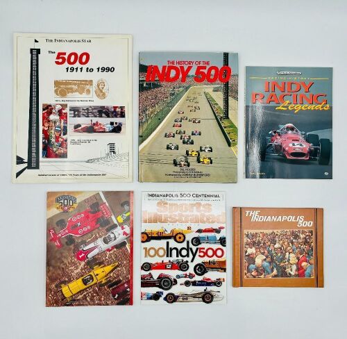 336 · INDIANAPOLIS 500: Six publications featuring the Indianapolis 500 [Location: Sydney]
