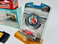 INDY CAR: Eight Indy Car models in various scales together four stickers [Location: Sydney] - 4