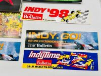 INDY CAR GOLD COAST: Eleven event programs for the Indy Car Gold Coast race together with stickers and a badge [Location: Sydney] - 10