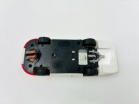 LE MANS: A 1:32 scale slot car by SRC of the Porsche 907 L driven in the 1968 24 Hours of Le Mans together with a metal sign, 40cm long, 30 cm wide [Location: Sydney] - 4