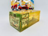 LE MANS: A 1:32 scale slot car by SRC of the Porsche 907 L driven in the 1968 24 Hours of Le Mans together with a metal sign, 40cm long, 30 cm wide [Location: Sydney] - 6