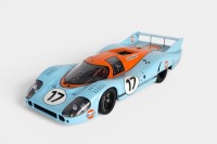 PORSCHE: An Autoart 1:18 scale 1971 Le Mans Porsche 917L, car number 17 as driven by J. Siffert & D. Bell - 3