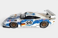 PORSCHE: A UT Models 1:18 scale 1996 Porsche 911 GT1 993, car number 26, Le Mans winner - 2