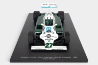 WILLIAMS F1: A Spark 1:18 scale Williams FW 07B 1980 F1 World Championship car driver by Alan Jones (#18S117) in original box - 3