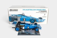 MATICH: A limited edition Classic Carlectables 1:18 scale 1976 Matich A53 Australian Grand Prix winner, includes three personal photographs of the Matich
