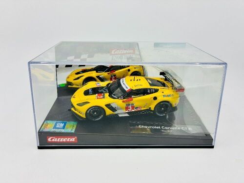 167a · CORVETTE C7R: A 1:32 scale slot car by Carrera of the Corvette C7.R, unopened packaging with seals intact [Location: Sydney]