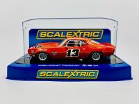 CHEVROLET CAMARO: A 1:32 scale slot car by Scalextric of the Chevrolet Camaro driven by Warren Agor in the 1970 Trans-Am season [Location: Sydney]