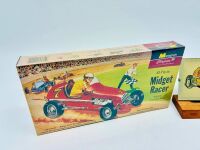 MIDGET RACER: A 1:24 scale model kit by Monogram Classics of the 'Midget Racer', unopened box with plastic intact together with an illustration [Location: Sydney] - 2