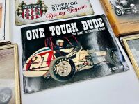 MIDGET SPRINT CAR: A group of Midget and early Sprint Car items including three books, two framed photos and a Bob Tattersall sign [Location: Sydney] - 8