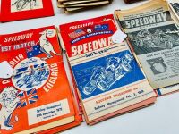 SYDNEY SHOWGROUND SPEEDWAY: A large quantity of Sydney Showground Speedway event programs together with a hardcover book 'Ghosts in the Bull Pens' by Tony Loxley and Dennis Newlyn [Location: Sydney] - 5