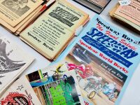 SYDNEY SHOWGROUND SPEEDWAY: A large quantity of Sydney Showground Speedway event programs together with a hardcover book 'Ghosts in the Bull Pens' by Tony Loxley and Dennis Newlyn [Location: Sydney] - 6