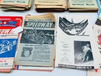 SYDNEY SHOWGROUND SPEEDWAY: A large quantity of Sydney Showground Speedway event programs together with a hardcover book 'Ghosts in the Bull Pens' by Tony Loxley and Dennis Newlyn [Location: Sydney] - 11