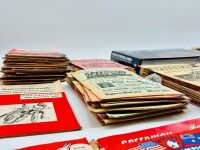 SYDNEY SHOWGROUND SPEEDWAY: A large quantity of Sydney Showground Speedway event programs together with a hardcover book 'Ghosts in the Bull Pens' by Tony Loxley and Dennis Newlyn [Location: Sydney] - 12