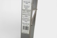PLATFORM LADDER: An aluminium platform ladder, rated to 120kgs, 1000x305mm. - 2