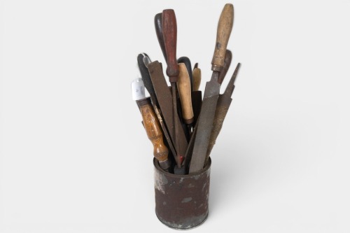 401 · FILES: A selection of various metal hand files